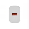 NATEC Ribera Cargador de pared 1x USB-A 18W Blanco