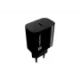 NATEC Ribera Cargador de pared USB-C 20W Negro