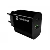 NATEC Ribera Cargador de pared 1x USB-A + 1x USB-C 20W Negro
