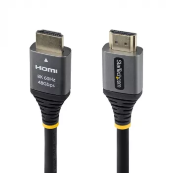 StarTech.com Cable HDMI 2.1 Ultra High Speed de 0,3m - 8K 60Hz - 48 Gbit/s - Negro
