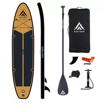 Extralink Set de tabla de SUP hinchable 350cm con pala, bomba, cuerda, mochila