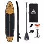 Extralink Set de tabla de SUP hinchable 350cm con pala, bomba, cuerda, mochila