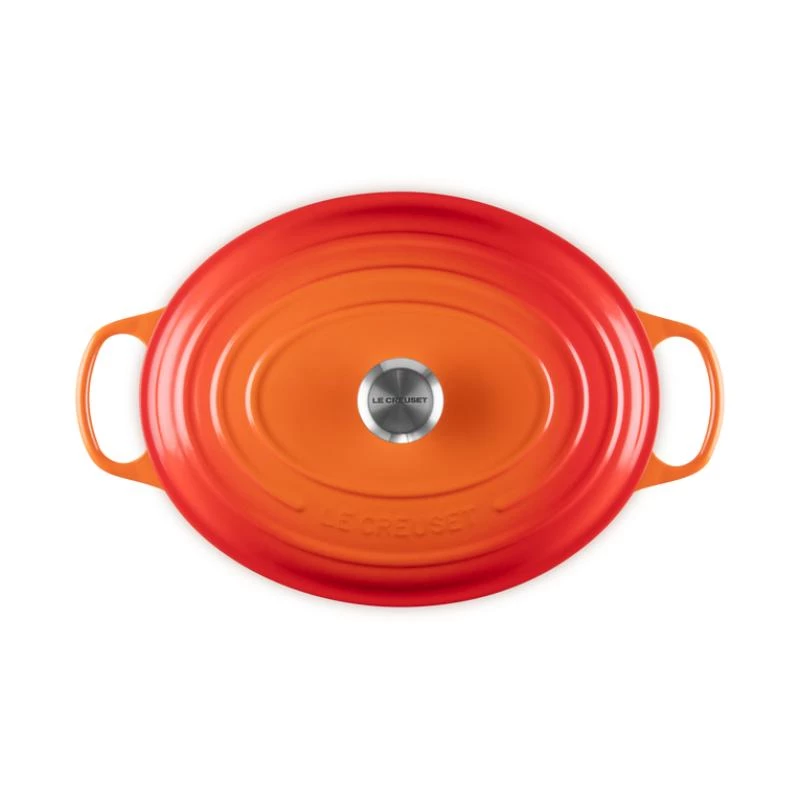Le Creuset Signature Asador ovalado 35cm Red
