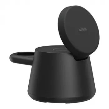 Belkin UltraCharge 25W Qi2 Estación de carga modular Negro