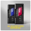 AXAGON EEM2-SD2B Carcasa externa 10Gbps M.2 NVMe/SATA SSD con indicador LED, USB-C, Negro