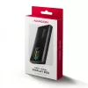 AXAGON EEM2-SD2B Carcasa externa 10Gbps M.2 NVMe/SATA SSD con indicador LED, USB-C, Negro