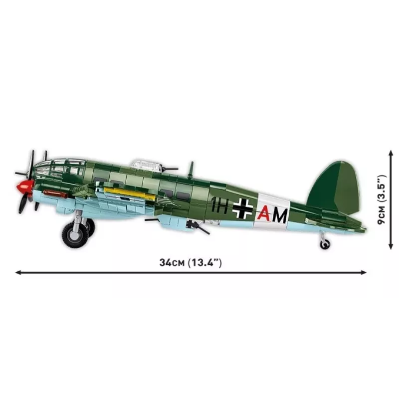COBI Heinkel HE 111 H-22 con bomba volante V1 set de bloques de construcción 927 piezas