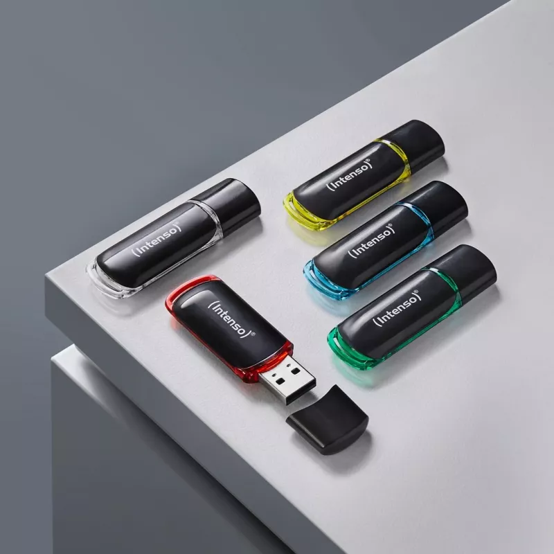 Intenso Business Line 64GB USB 2.0 unidad flash pack de 5 (colores surtidos)
