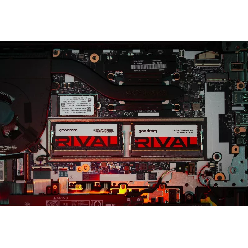 GOODRAM DDR5 Rival SODIMM 64GB (2x32GB) CL40 5600MHz memoria para portátil