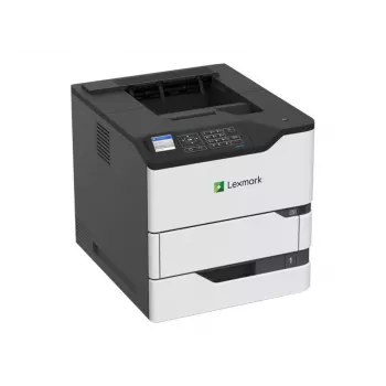 Lexmark MS822de impresora láser monocromo - dúplex - A4 - 55 ppm - 1200x1200 dpi - Ethernet, USB