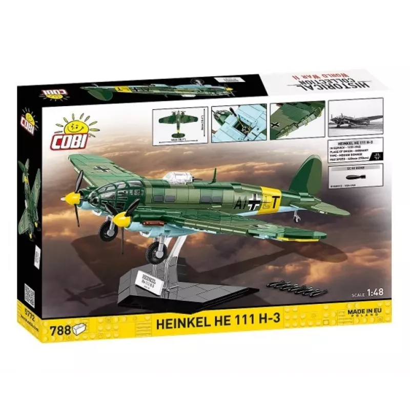 COBI bloques de construcción Heinkel HE 111 H-3 788 piezas
