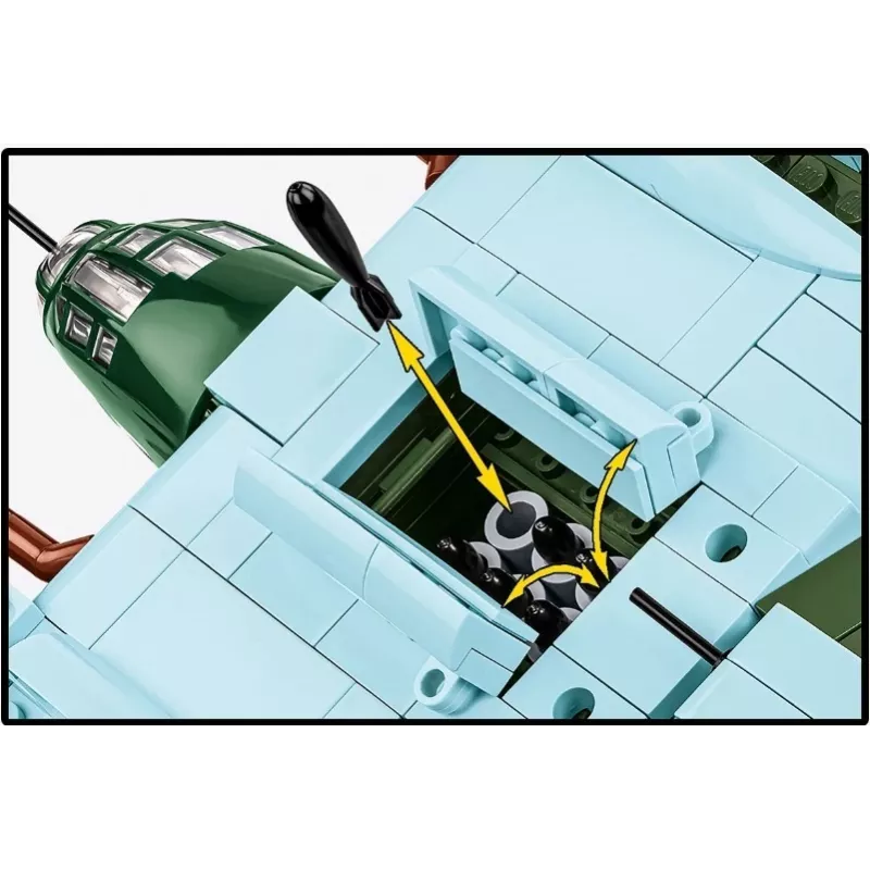 COBI bloques de construcción Heinkel HE 111 H-3 788 piezas