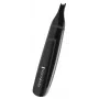 Remington NE3150 recortador inteligente de nariz y orejas, negro/plata, inalámbrico, a pilas