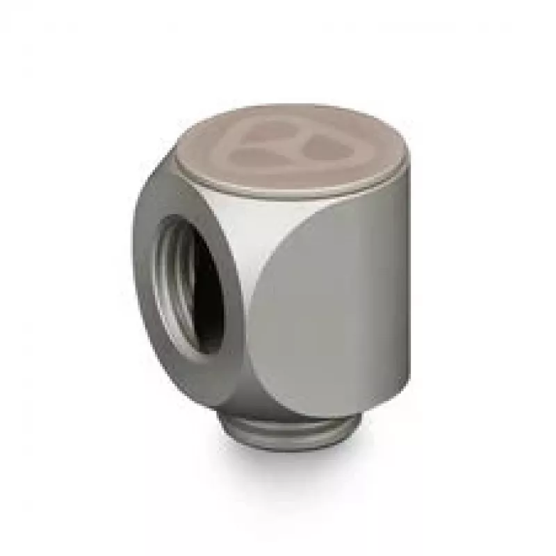 Thermal Grizzly DeltaMate racor giratorio - 90°, níquel mate, pack de 6