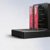 AXAGON ADSA-M2C22 Docking Station, función de clonación dual de SSD, USB-C 3.2 20 Gbit/s