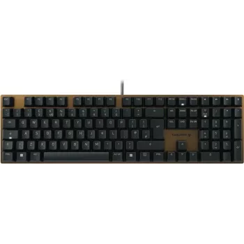 CHERRY KC 200 MX Teclado mecánico con cable USB QWERTY UK Negro/Bronce CHERRY MX2A Brown
