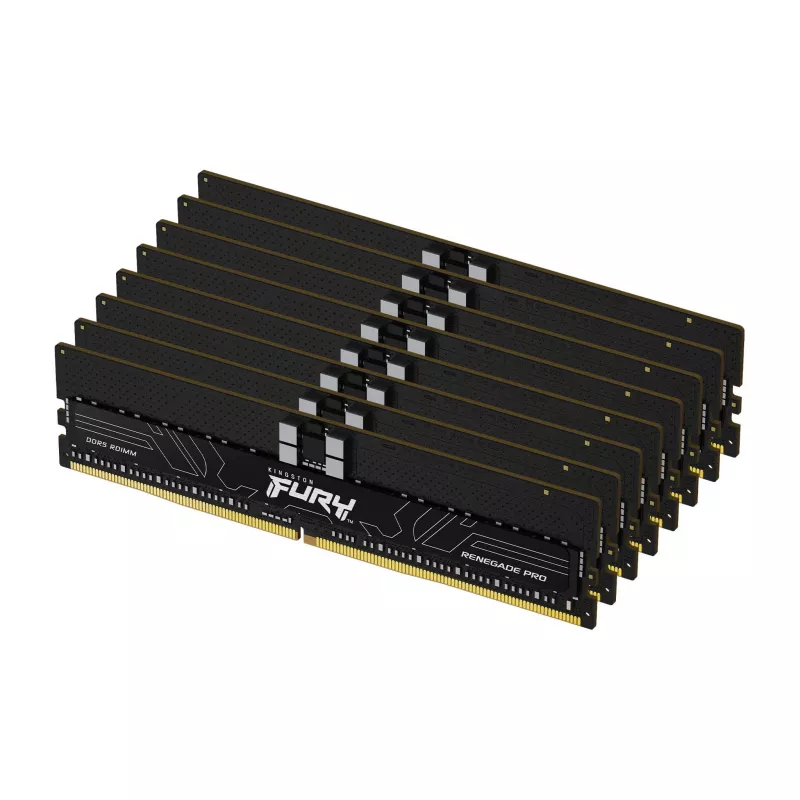 Kingston FURY Renegade Pro 128GB (8x16GB) DDR5 6000MHz ECC Registered CL32 Kit DIMM