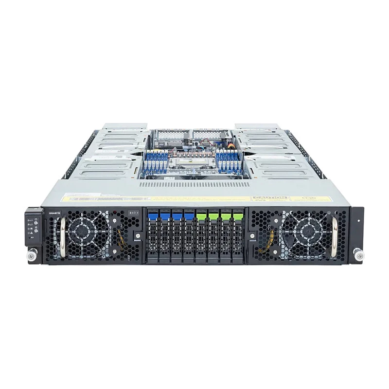 Gigabyte G294-Z21-AAP2 Servidor rack 2U, Single Socket SP5, AMD EPYC 9004, 12x DDR5, 8x PCIe Gen5, 2x 2200W Redundant PSU