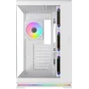 Krux Atron Caja de PC semitorre blanca con cristal templado