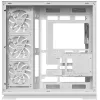 Krux Atron Caja de PC semitorre blanca con cristal templado