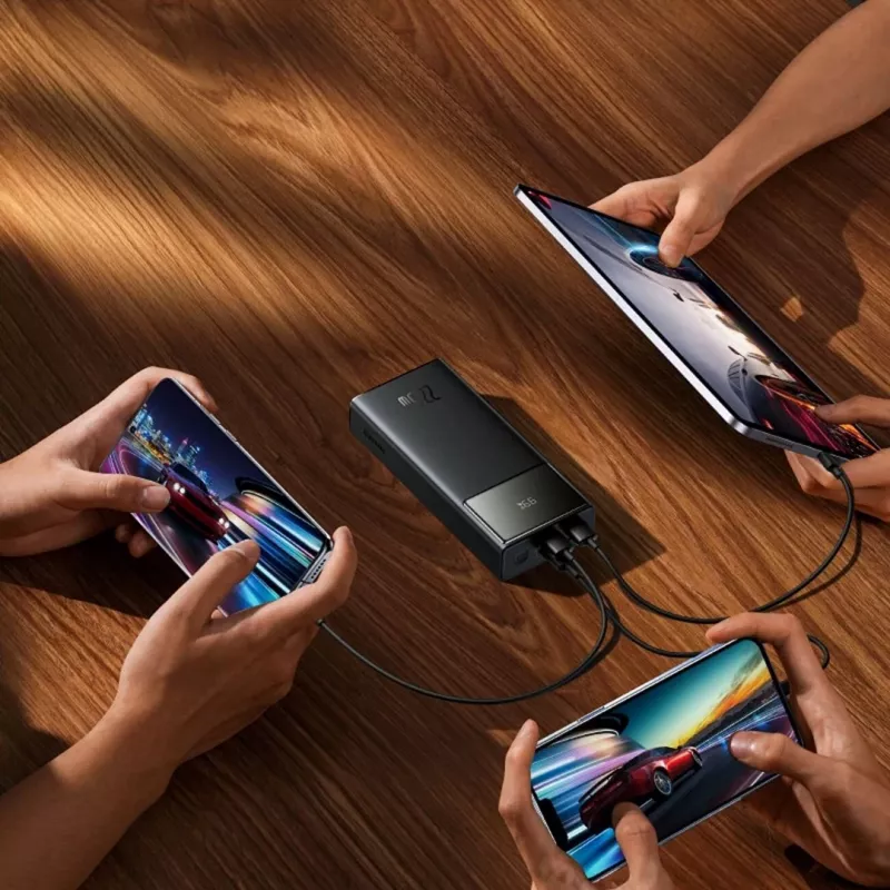 Baseus EnerFill FP41 30000 mAh 22,5W Batería externa negra