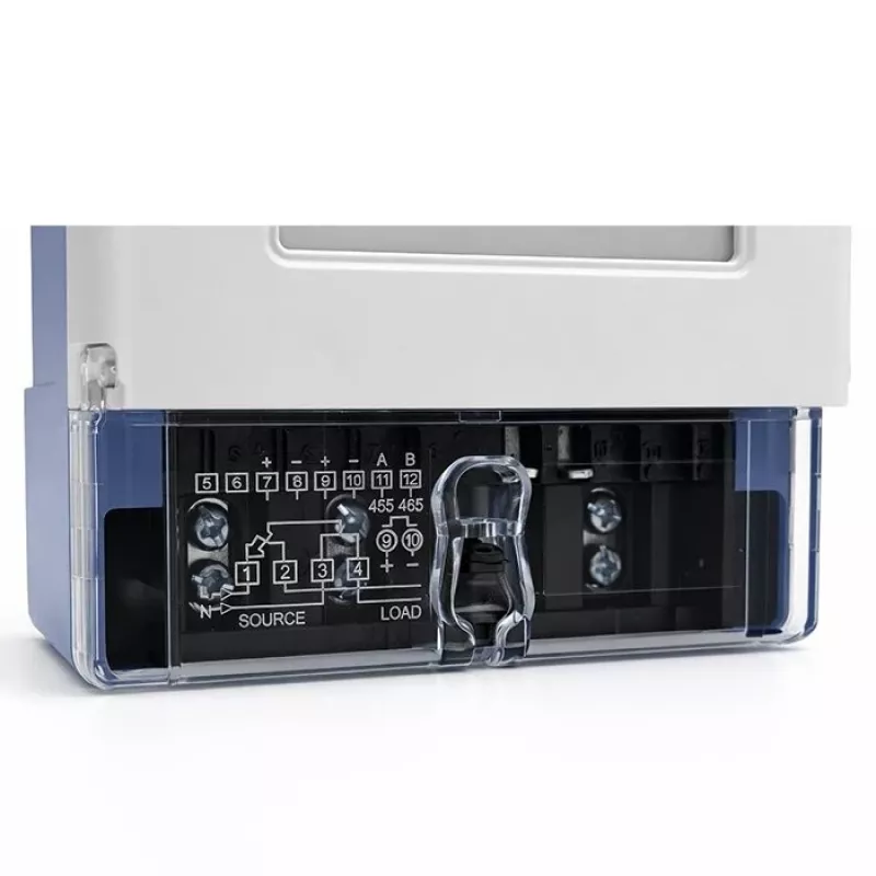 Qoltec Medidor de energía electrónico monofásico 230V 5(60)A LCD