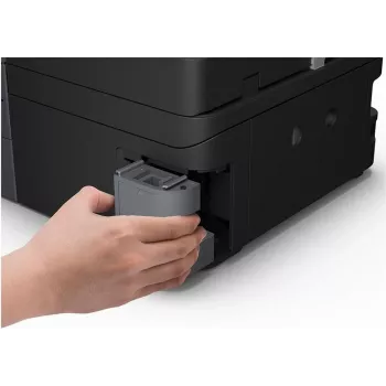 Epson EcoTank ET-4955 Impresora multifunción de inyección de tinta en color con fax, A4, dúplex, Wi-Fi, USB, LAN, negra