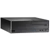 Akyga AK-502-02BK Caja de PC SFF, Micro-ATX / Mini-ITX, 2x USB 3.0, sin fuente de alimentación, negra