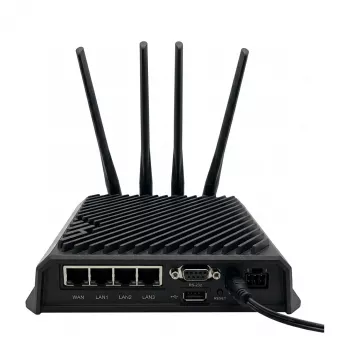 CradlePoint R1900-5GB Router inalámbrico 5G NR Wi-Fi 6 con 1 año de NetCloud Mobile Essentials