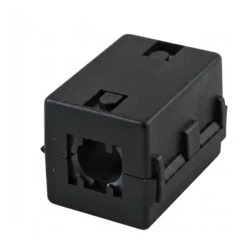 EFB Elektronik Núcleo de ferrita 10,0 mm negro cuadrado
