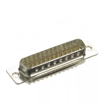EFB-Elektronik Conector macho D-Sub de soldadura 25 polos EDS 25 LL /Z