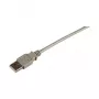 EFB-Elektronik Cable USB 2.0 A-A, macho-macho, 1,0 m, gris, Classic