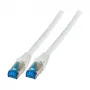 EFB-Elektronik Cable de conexión RJ45 Cat.6A S/FTP PVC UL gris 0,5m