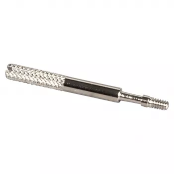 EFB-Elektronik Tornillo moleteado EGP con ranura, UNC 4-40, 44 mm de longitud, acero niquelado (29501.1)