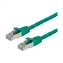 VALUE Cable de conexión Cat.6 Class E S/FTP PiMF LSOH verde 1,5m
