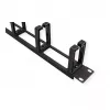 VALUE Embelecedor frontal de 19 pulgadas, 5 pasacables tipo C, pasacables, negro