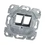 EFB Elektronik ET-25111K Marco de superficie 1-Port para módulos Keystone blanco puro RAL 9010