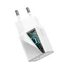 Baseus Super Si Cargador rápido 20W USB-C con cable (blanco)