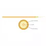 EFB Elektronik I-V(ZN)H 1G 50/125 µm OM2 Simplex 2,8 mm Cable de parcheo naranja LSZH