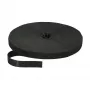EFB-Elektronik Rollo de cinta de velcro 20mm negro 25m