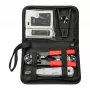 EFB-Elektronik Set de herramientas de red con bolsa, 4 piezas