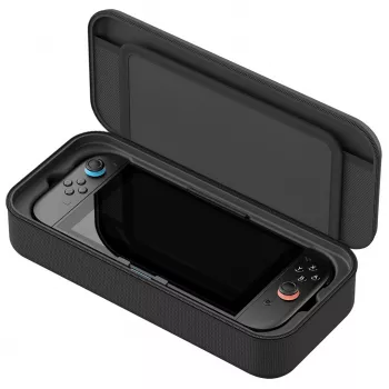 Venom Charging Case para Nintendo Switch 2 - Funda rígida de transporte con batería externa de 10.000 mAh, Negro