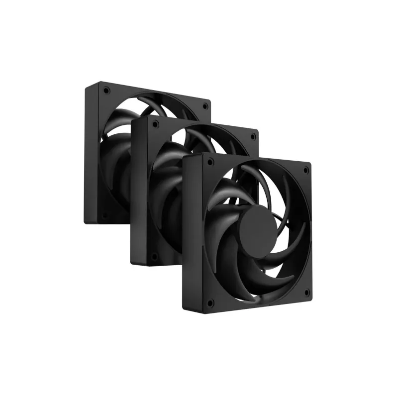 Fury SAI S12 PWM Negro Set de ventilador 120mm 3-Pack