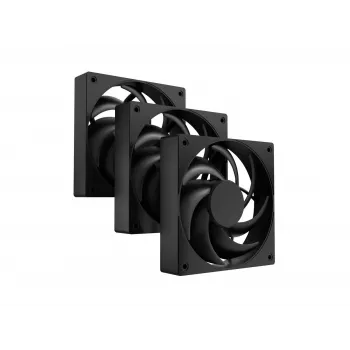 Fury SAI S12 PWM Negro Set de ventilador 120mm 3-Pack
