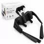 EXTRALINK SmartLife Masajeador inalámbrico de cuello-hombros-espalda con Shiatsu 8 nodos, calor infrarrojo, batería 2000mAh, 25W