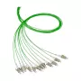EFB Elektronik Pigtail de fibra LC 50/125 µm OM4, Erika Violet, 2 m