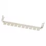 EFB-Elektronik Riel de puesta a tierra 2/10 para rack de 19 pulgadas equipotencial, Cobre, 482,6 mm