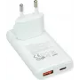 VALUE Cargador de pared USB, conector EU/US, 2x USB (A+C), 65W