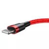 Baseus CALKLF-C09 Cable USB-A a Lightning 2 m Rojo