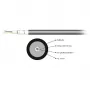 EFB Electronics A-DQ(ZN)B2Y 4x12G 50/125µm OM3 Cable de fibra óptica exterior negro PE (48 fibras)